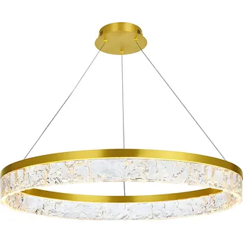 Toolight Závěsné LED osvětlení E11 LHJ047-CP 80 cm zlaté