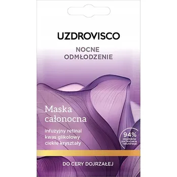 Pleťová maska Uzdrovisco Noční maska, 10 ml