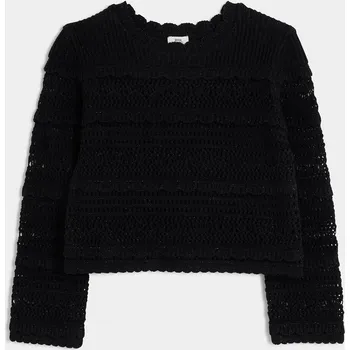 Dívčí svetr River Island dětský svetr černý bavlna velikost 164