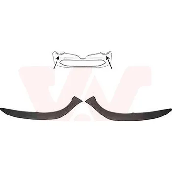 Nárazník Sada ozdobných / ochranných lišt, nárazník VAN WEZEL 4373580