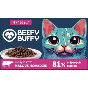 Krmivo pro psa Beefy buffy krmivo pro psy, hovězí, 0,4 kg
