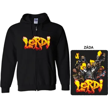 Pánská mikina Lordi - mikina s kapucí a zipem 3