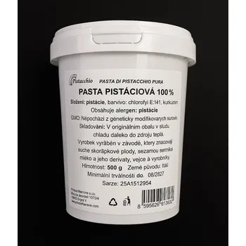 Pasta 100% pistácie 500 g