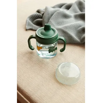Dětský hrnek Liewood Kylo Tritan Sippy Cup 280ml LW19684 zelená 79X, vel. ONE SIZE