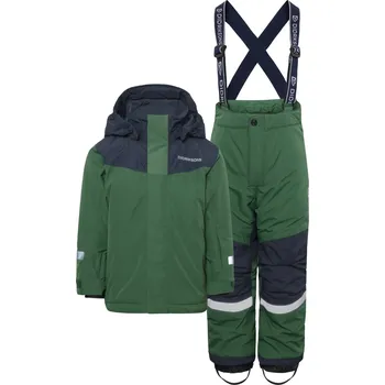 DĚTSKÝ ZIMNÍ SET DIDRIKSONS SKARE KIDS SET, PINE GREEN Velikost: 90