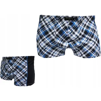 Pánské kraťasy Šortky Atlantic MH-733 XXL (44) tmavě modré