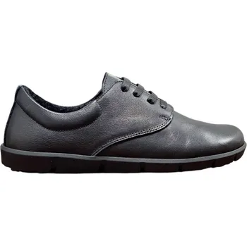 Dámské polobotky Wild 017-26025 Black Dámské celokožené barefoot polobotky černé 41