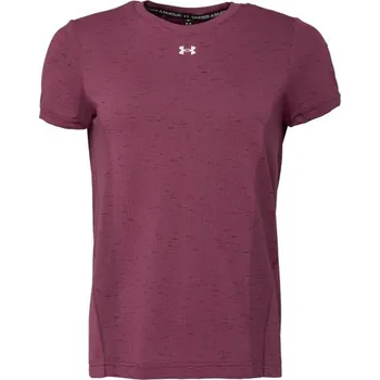 Dámské tričko Dámské tričko Under Armour VANISH SEAMLESS LOOSE lg Vínová, Bílá