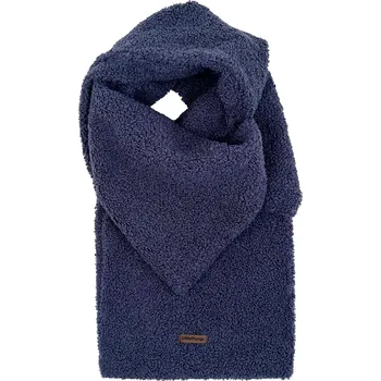 Těhotenské noční prádlo dámská modrá teddy šála