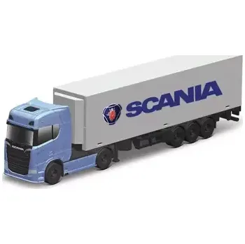autíčko Maisto Mini pracovní stroje - Kontejnerový přívěs Scania 770S (101211682-22951)