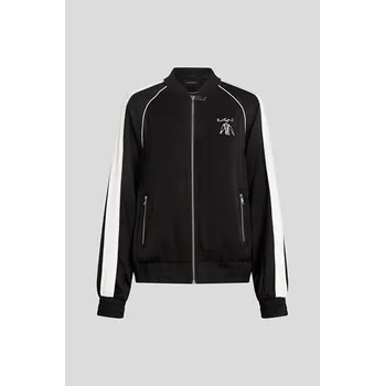 Dámská bunda BUNDA KARL LAGERFELD KARL SERIES BOMBER BLACK