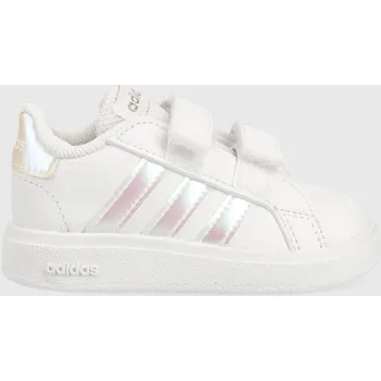 Chlapecká obuv Dětské sneakers boty adidas GRAND COURT 2. bílá barva GY2328 00X, EUR 19
