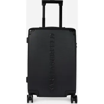 KUFR KARL LAGERFELD K/TRAVEL LOGO HARD TROLLEY BLACK