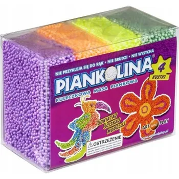 Modelovací hmota Pěnová Plastelína 4 – fialová