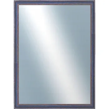 Zrcadlo DANTIK - Zrcadlo v rámu 60x80 | LYON modrá
