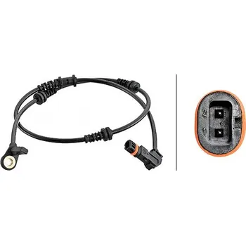 Přislušenství brzdového systému Snímač, počet otáček kol HELLA 6PU 230 048-261