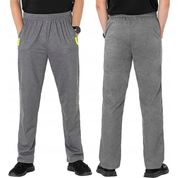 Pánské oblečení Megitarnow pánské tepláky černé barvy velikost M