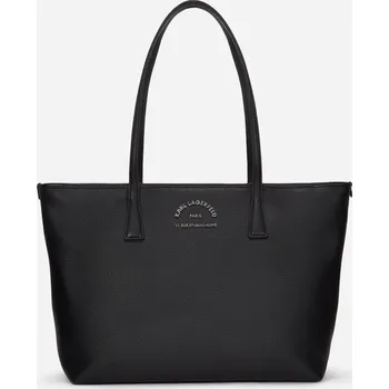 Kabelka KABELKA KARL LAGERFELD K/RSG METAL TOTE BLACK