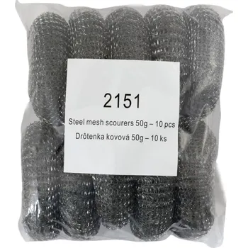 Drátěnka Drátěnka kovová 50g, 10ks