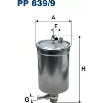 Palivový filtr FILTRON Palivový filtr PP 839/9