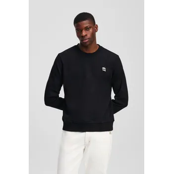 Pánská mikina MIKINA KARL LAGERFELD IKON MINI SWEATSHIRT BLACK