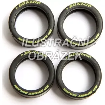 autodráha pneumatiky pro auta CARRERA tanker a odtahovka (4 ks) EVO/D132