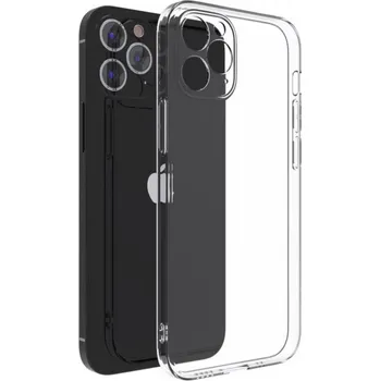 Pouzdro na mobilní telefon Průhledný gelový obal na iPhone 11 Pro Max - průhledný
