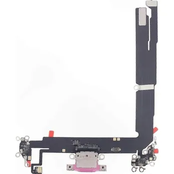 Náhradní díl pro mobilní telefon Nabíjecí port Flex kabel iPhone 16 Plus - Pink - genuine IPH1157