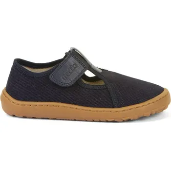 Dívčí bačkory FRODDO Bačkory Barefoot Froddo Canvas T-BAR G1700423 dark - 30