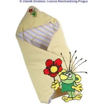 Zavinovačka Zateplená zavinovačka žlutá s rákosníčkem