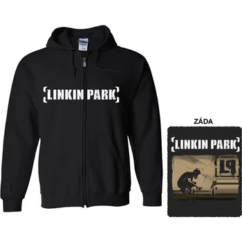 Pánská mikina Linkin Park - mikina s kapucí a zipem 8
