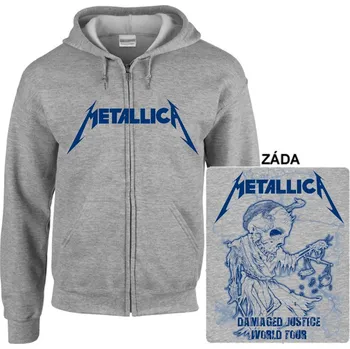 Pánská mikina Metallica - mikina s kapucí a zipem 18