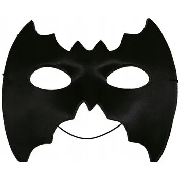 Karnevalová maska Benátská maska na oči Guirca 12056, látková, černá