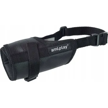 Náhubek pro psa Amiplay Veterinární náhubek pro psy velikosti S, černý