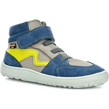 Dívčí tenisky Froddo G3110265 Grey Blue celoroční kotníkové barefoot boty Velikost boty (EU): 25, Vnitřní délka boty: 160, Vnitřní šířka boty: 65