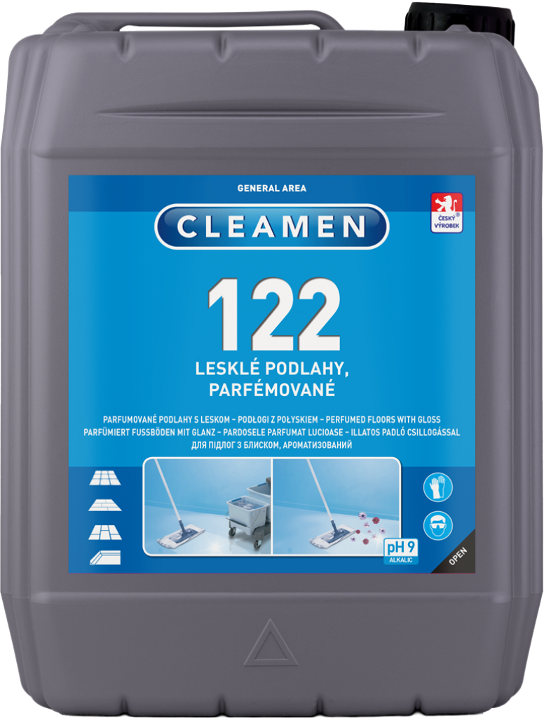 CLEAMEN 122 podlahy s leskem, 5l