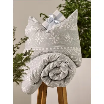 Povlečení Sinsay - Souprava povlečení - šedá - 340GP-09X - 340GP-09X-ONE