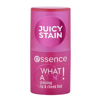 Péče o rty essence Balzám na rty a tváře What a tint! 10 Raspberry Vibes 5 g