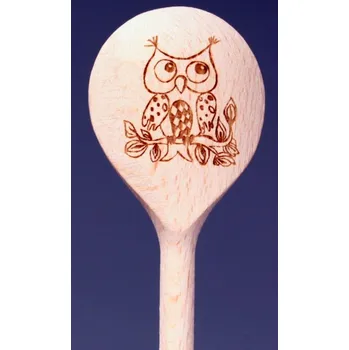 Vařečka Vařečka Sova 30 cm (Vařečka se sovou, sovička)