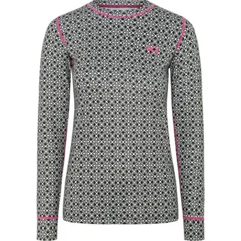 Dámské tričko Dámské funkční triko KARI TRAA FRYD M Černá, Bílá, Růžová