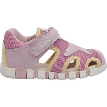 Dívčí tenisky Dívčí boty Geox B SANDAL IUPIDOO 20 Růžová, Žlutá, Bílá