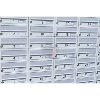 Poštovní schránka Samolepící čísla na označení poštovních schránek