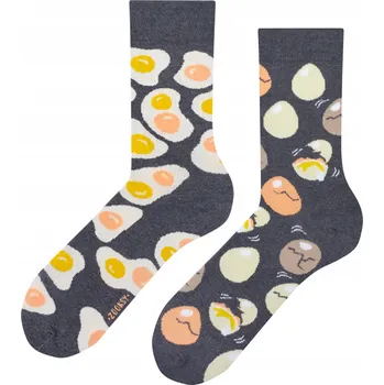 Zooksy Ponožky Vtipné dlouhé bavlněné Ponožky PÁR vícebarevné velikost 36-40