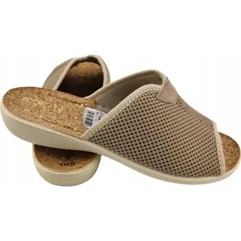 Dámské pantofle Nazouváky ADANEX 26009 béžové vel. 38