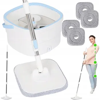 mop Mop obrotowy Bedee s otočným rotačním mopem