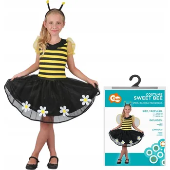 Karnevalový kostým Kostým Včelka GoDan vel. 110-120