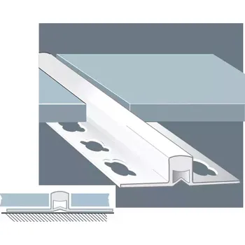 Dlažba CELOX dilatační profil AL 10mm světle hnědý/2,5m