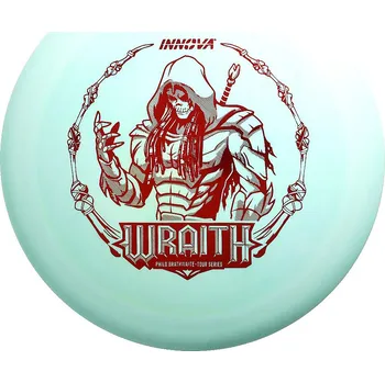 Disc golf Innova Philo Brathwaite Swirly Star Wraith 175g Bílá/Světlemodrá
