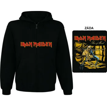 Pánská mikina Iron Maiden - mikina s kapucí a zipem 9