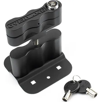 Zavazadlo na motocykl Ostatní Overland Lockable Mount Black